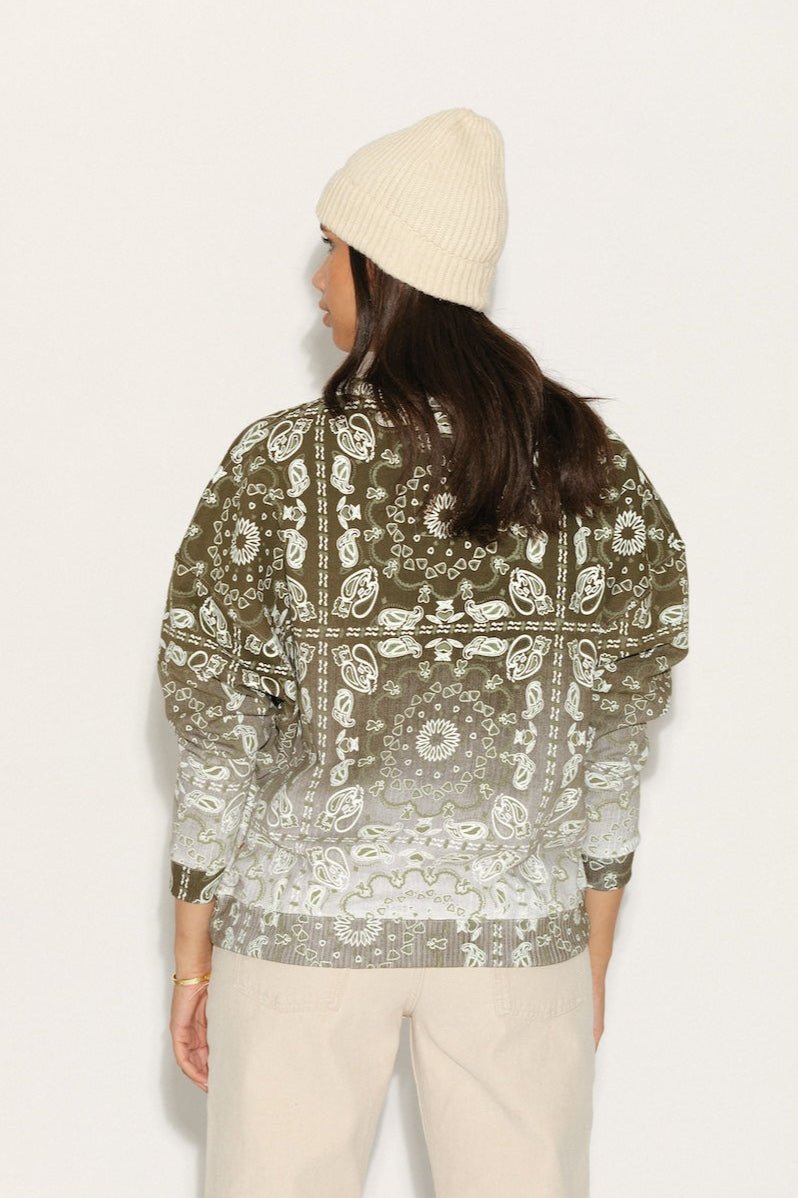 SWEAT IRIS KAKI S/M - ONE TEE