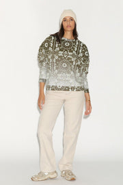 SWEAT IRIS KAKI S/M - ONE TEE