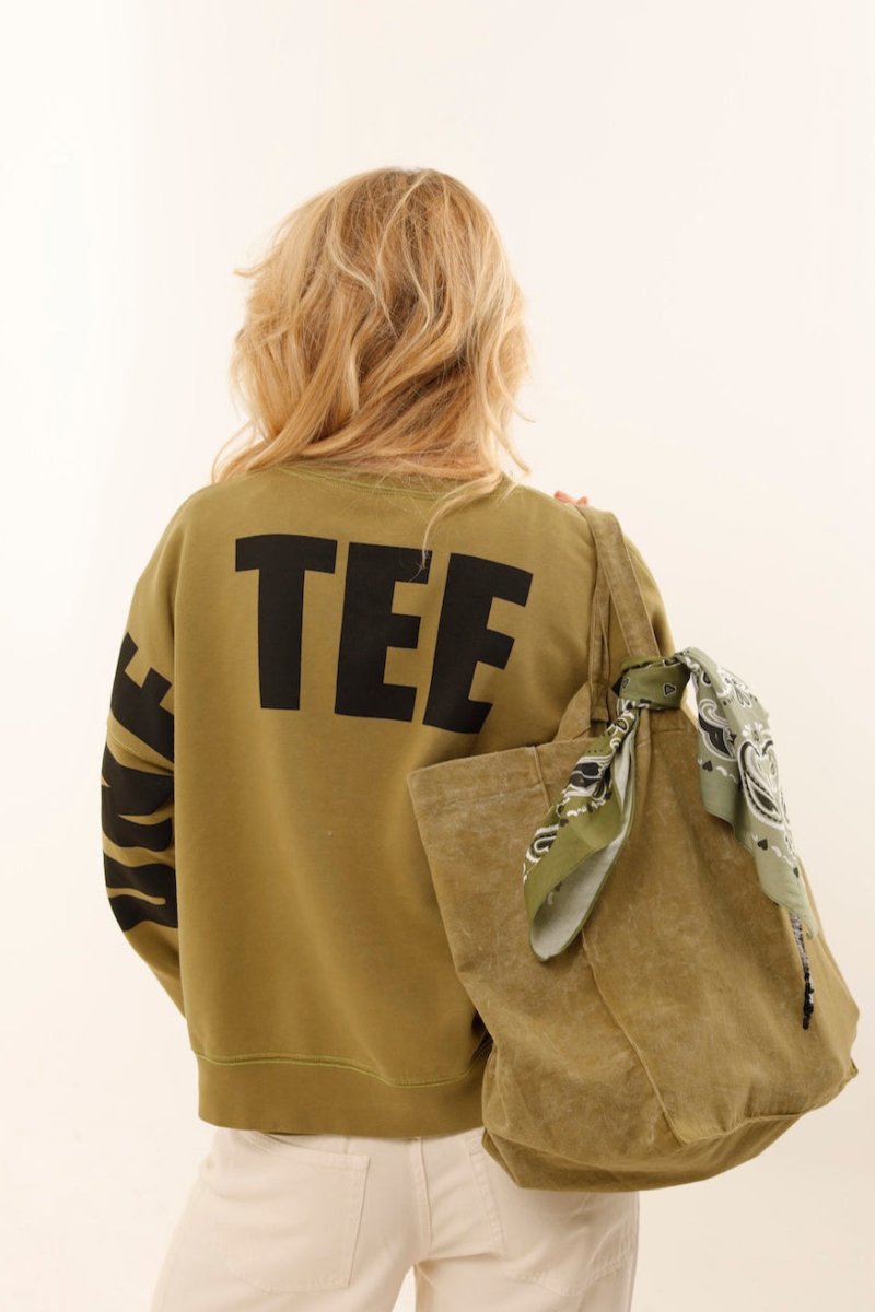 SWEAT JAMES KAKI S/M - ONE TEE