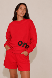 SWEAT JOY RED S/M - ONE TEE