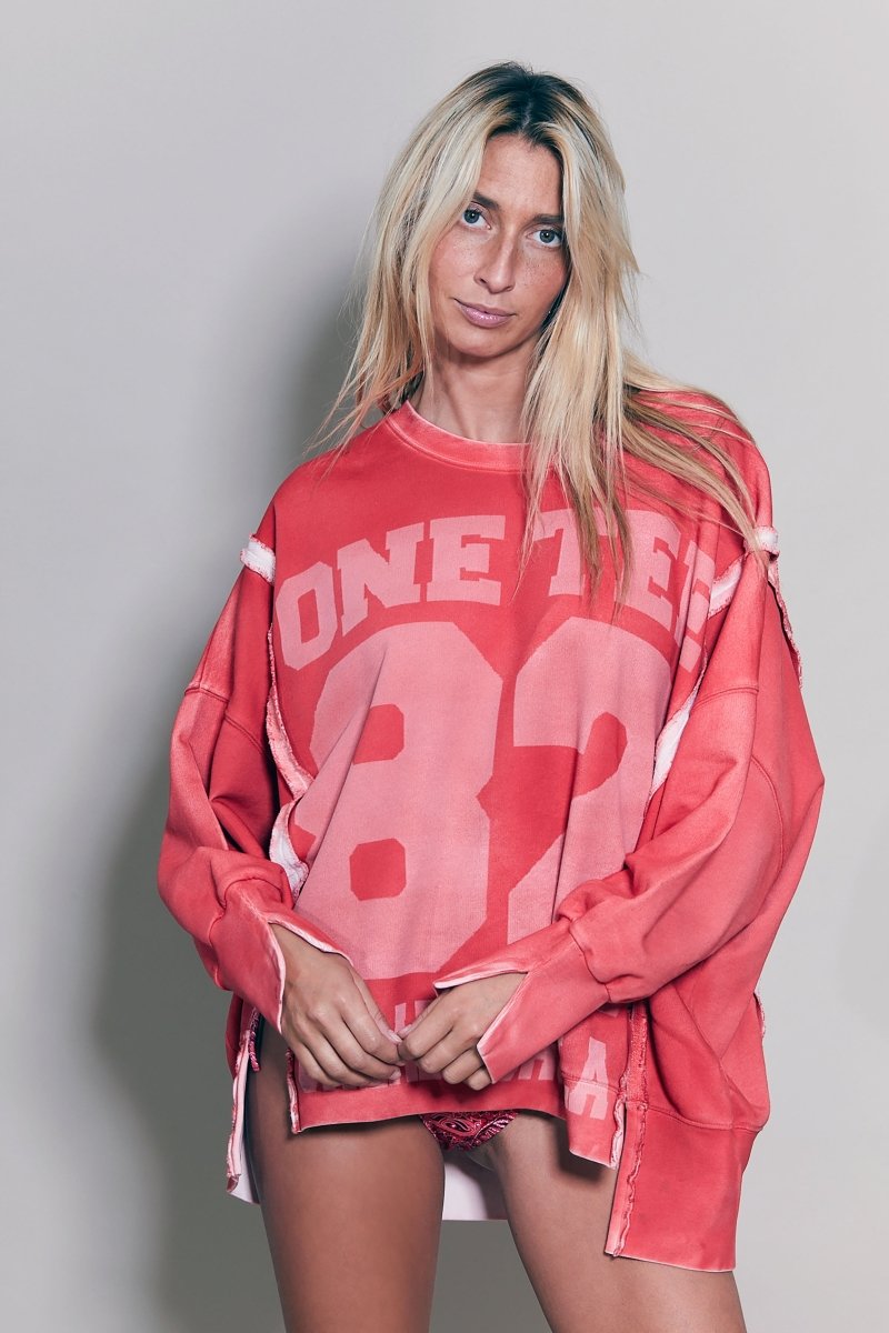 SWEAT JUDY RED S/M - ONE TEE