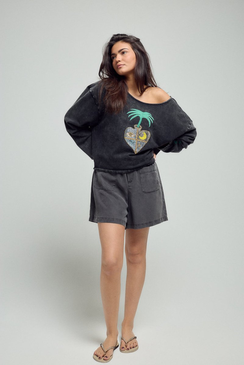 SWEAT LIOR CARBONE S/M - ONE TEE