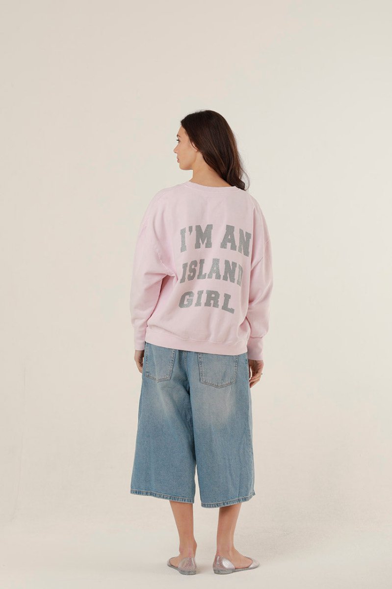 SWEAT MARGARETH LIGHT PINK XS/S - ONE TEE