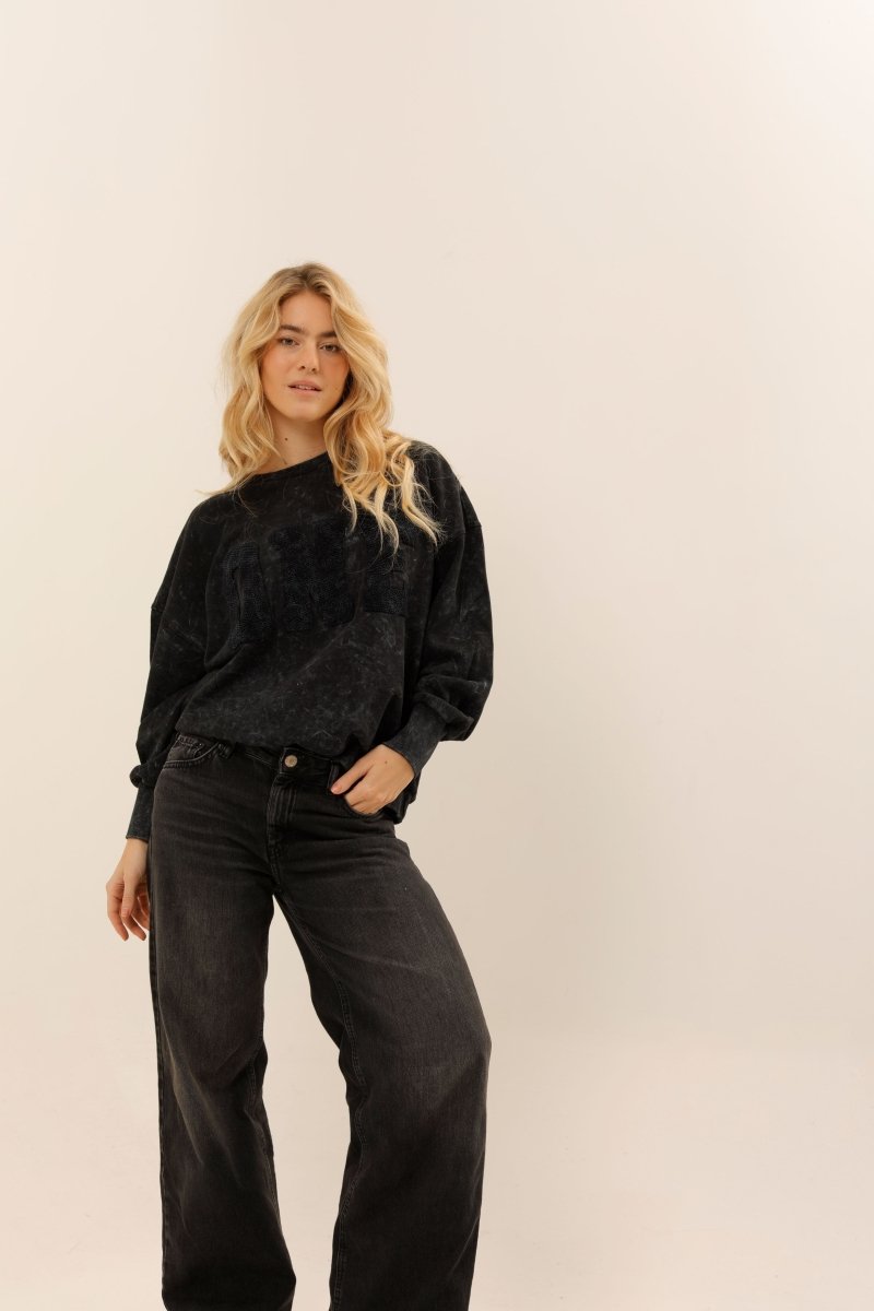 SWEAT NOAM BLACK S/M - ONE TEE