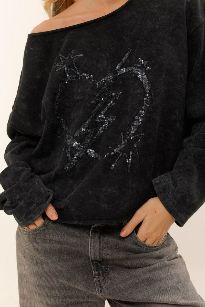 SWEAT PAOL CARBONE S/M - ONE TEE