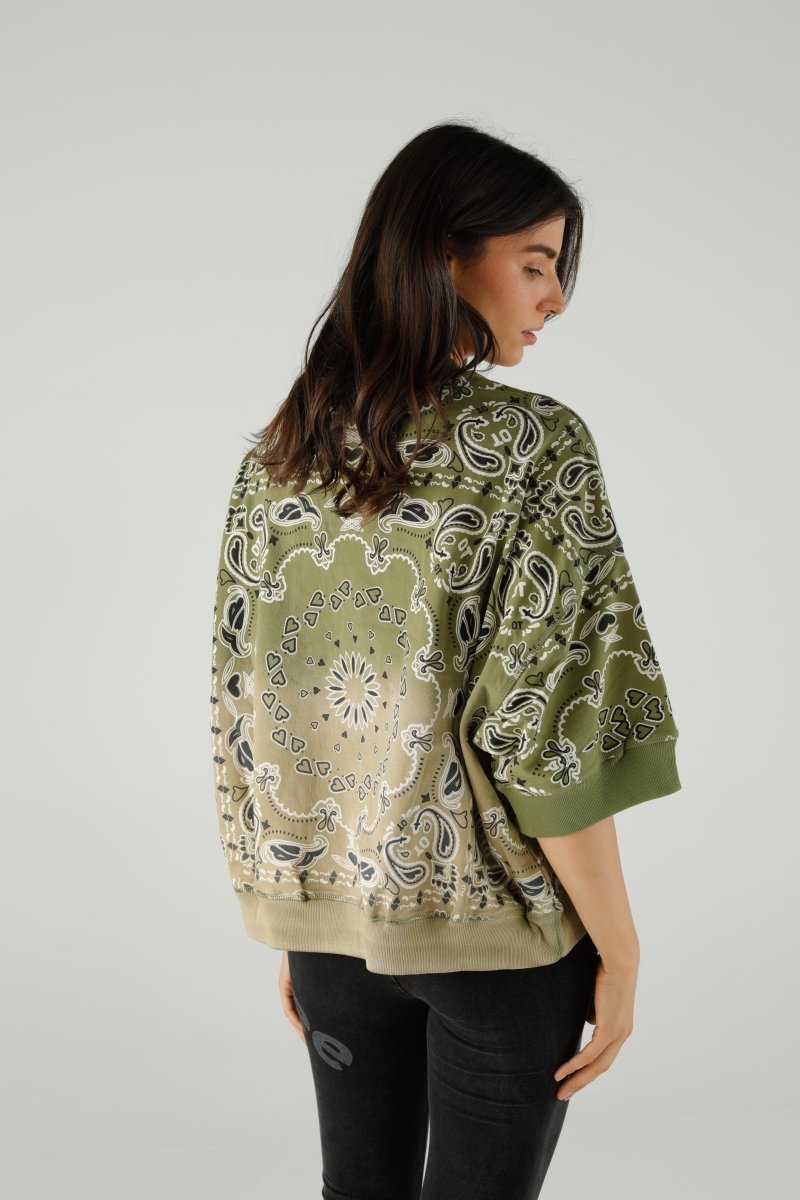SWEAT SOPHIA KHAKI XS/S KAKI - ONE TEE