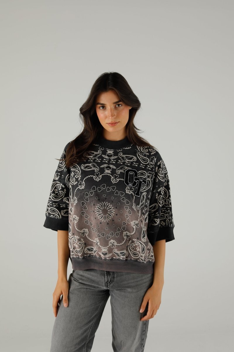 SWEAT SOPHIA SLATE XS/S SLATE - ONE TEE