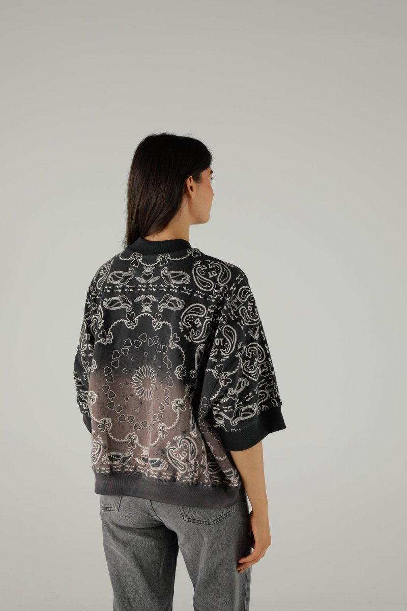 SWEAT SOPHIA SLATE XS/S SLATE - ONE TEE