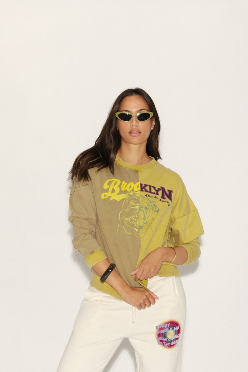 SWEAT TOBY KAKI S/M - ONE TEE