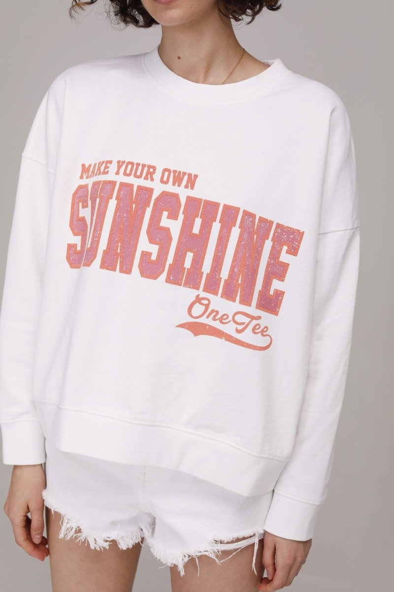 SWEAT YSEULT BLANC XS - ONE TEE