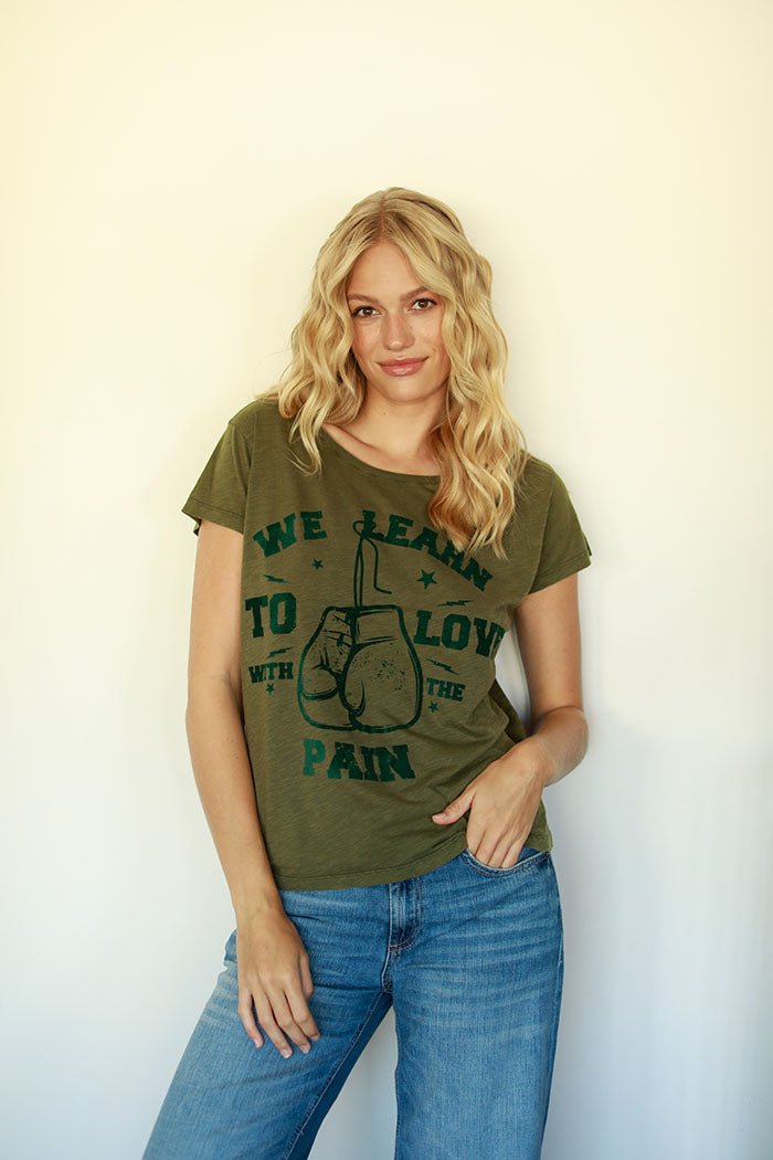 T - SHIRT ADAM KAKI XS KAKI - ONE TEE