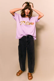 T - SHIRT AIDEN PURPLE XS - ONE TEE