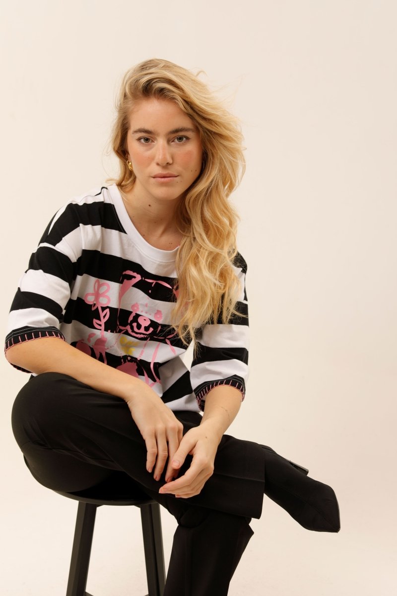 T - SHIRT AKIVA BLACK XS - ONE TEE