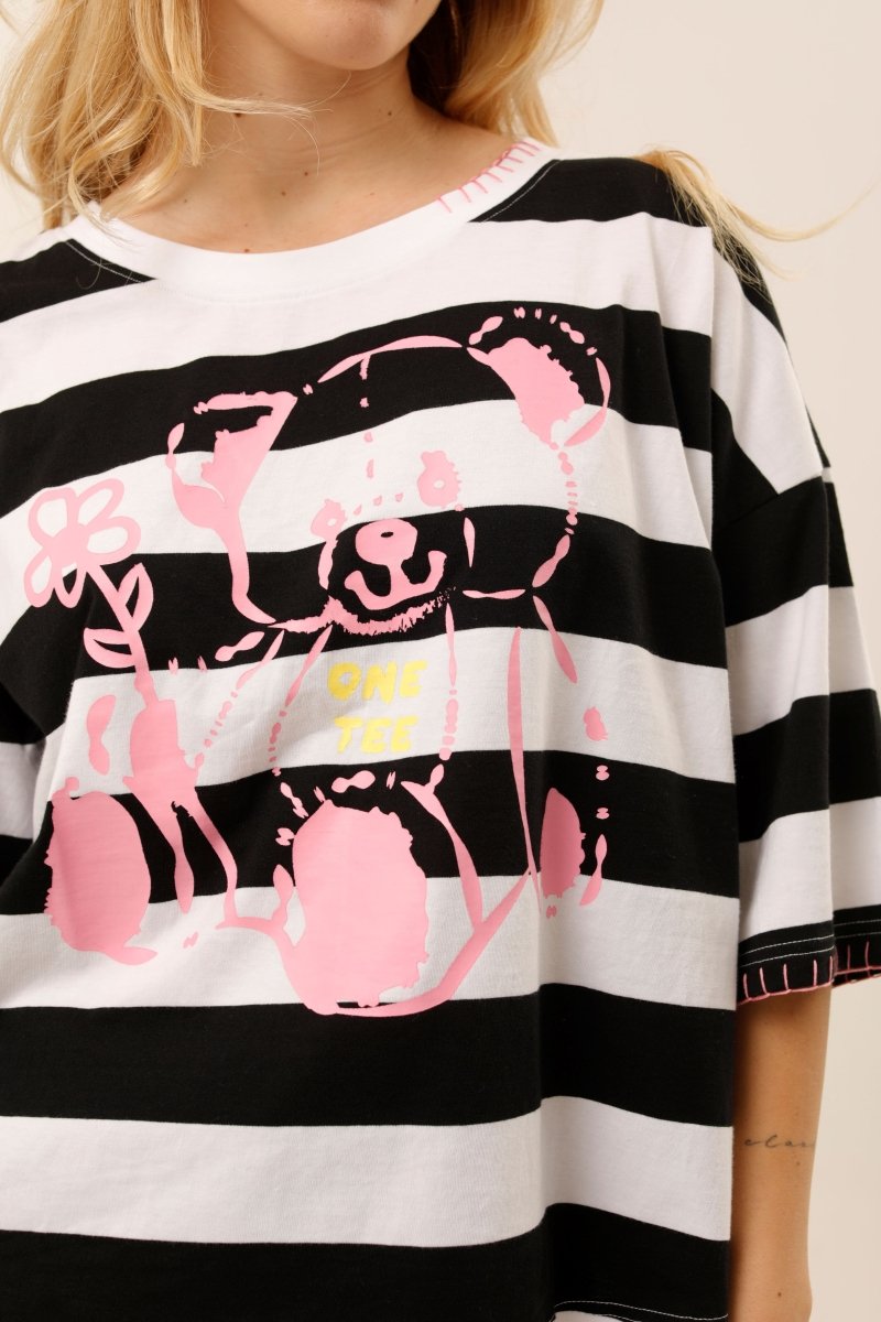 T - SHIRT AKIVA BLACK XS - ONE TEE