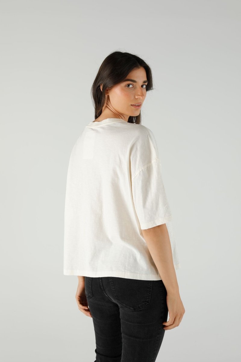 T-SHIRT ALAN IVORY XS IVORY - ONE TEE