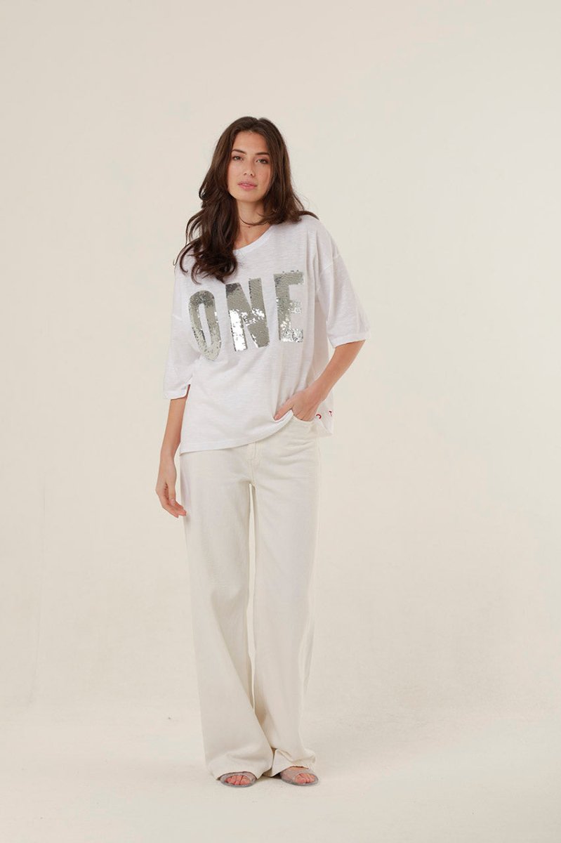T - SHIRT ALAN WHITE XS - ONE TEE