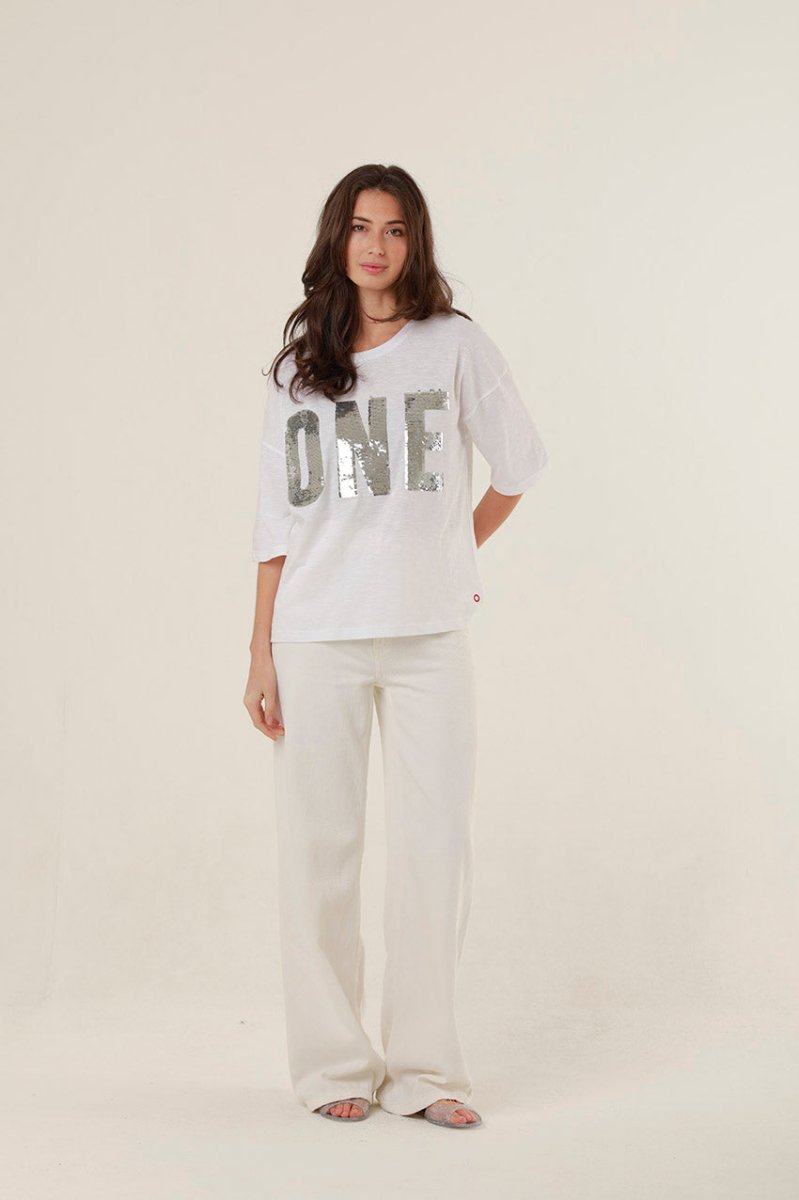 T - SHIRT ALAN WHITE XS - ONE TEE