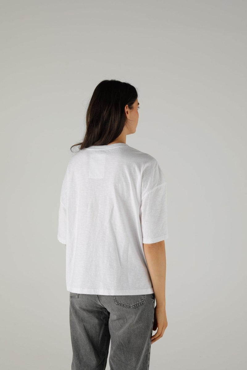 T-SHIRT ALAN WHITE XS WHITE - ONE TEE