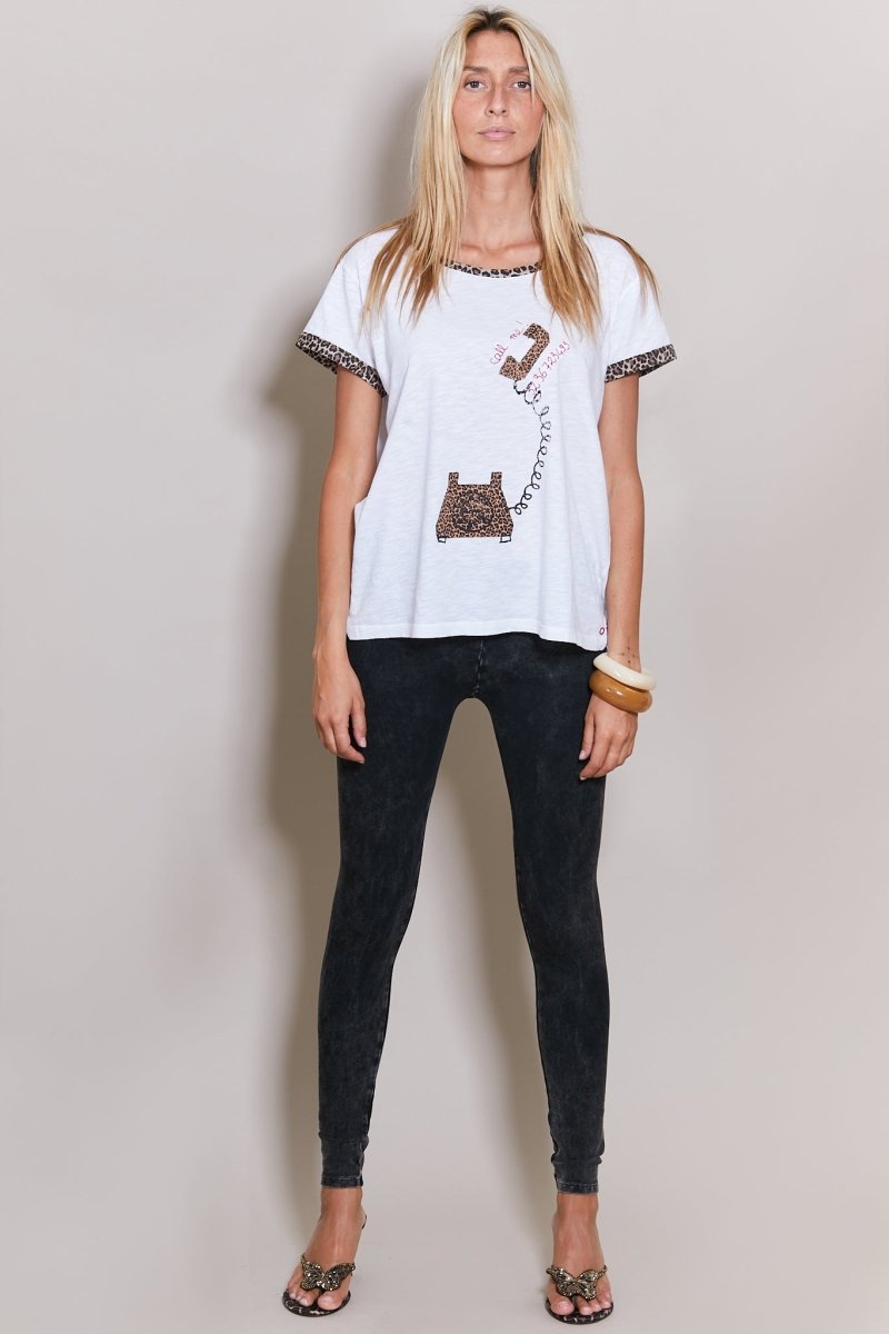 T - SHIRT ALON BLANC XS - ONE TEE