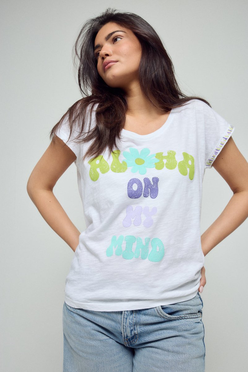 T - SHIRT AMIT BLANC XS - ONE TEE