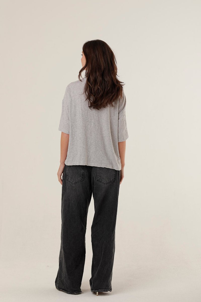 T - SHIRT ANGIE GREY XS - ONE TEE