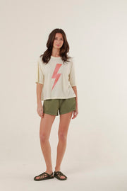 T - SHIRT ANGIE MILK XS - ONE TEE