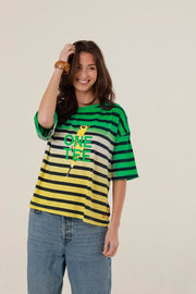 T - SHIRT AVA GREEN XS - ONE TEE