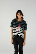 T-SHIRT AVA SLATE XS SLATE - ONE TEE
