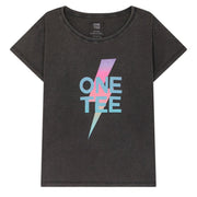 T - SHIRT AVA TIE CARBONE XS - ONE TEE