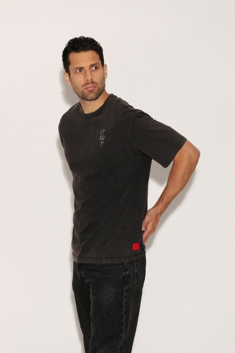 T - SHIRT AXEL CARBONE XS - ONE TEE