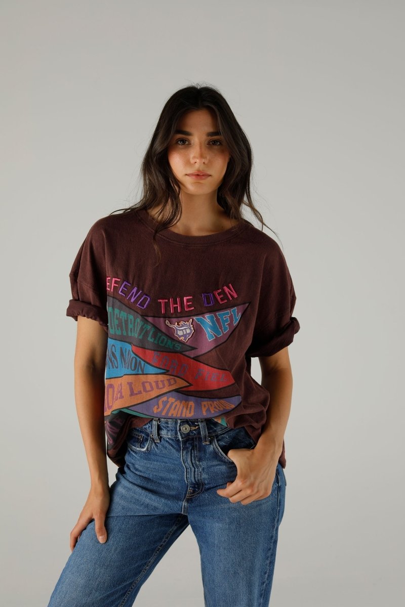 T-SHIRT BARRY COCOA XS COCOA - ONE TEE