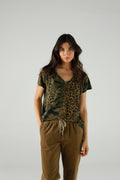 T-SHIRT BLAKE LEOPARD XS LEO CAMO - ONE TEE