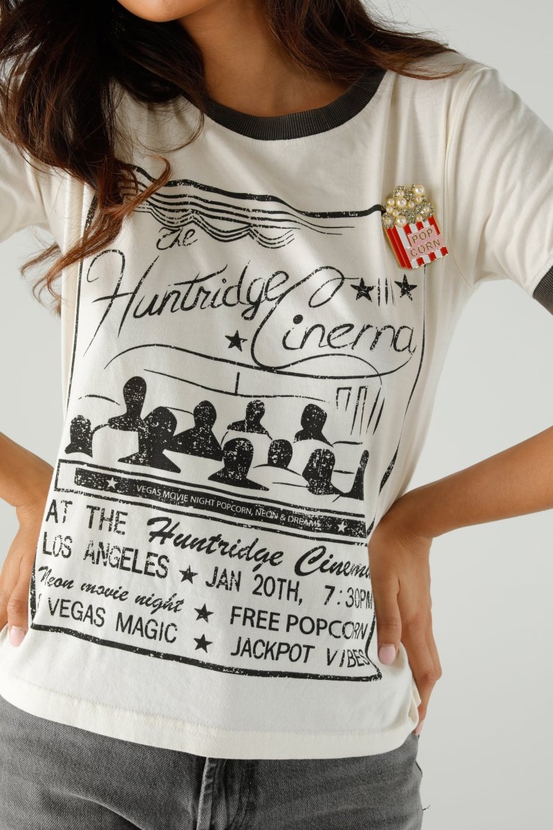 T-SHIRT BRITT IVORY XS WHITE - ONE TEE