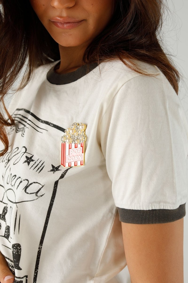 T-SHIRT BRITT IVORY XS WHITE - ONE TEE
