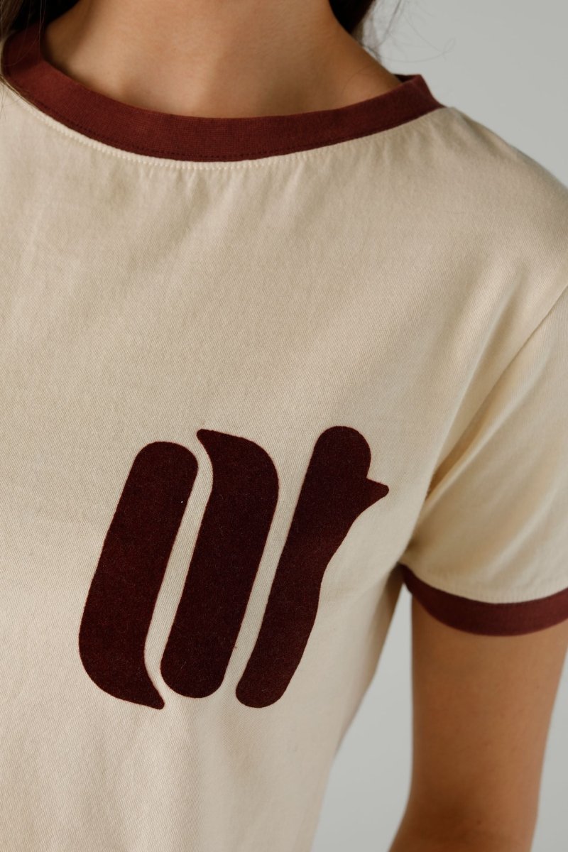 T-SHIRT CONRAD IVORY XS IVORY - ONE TEE