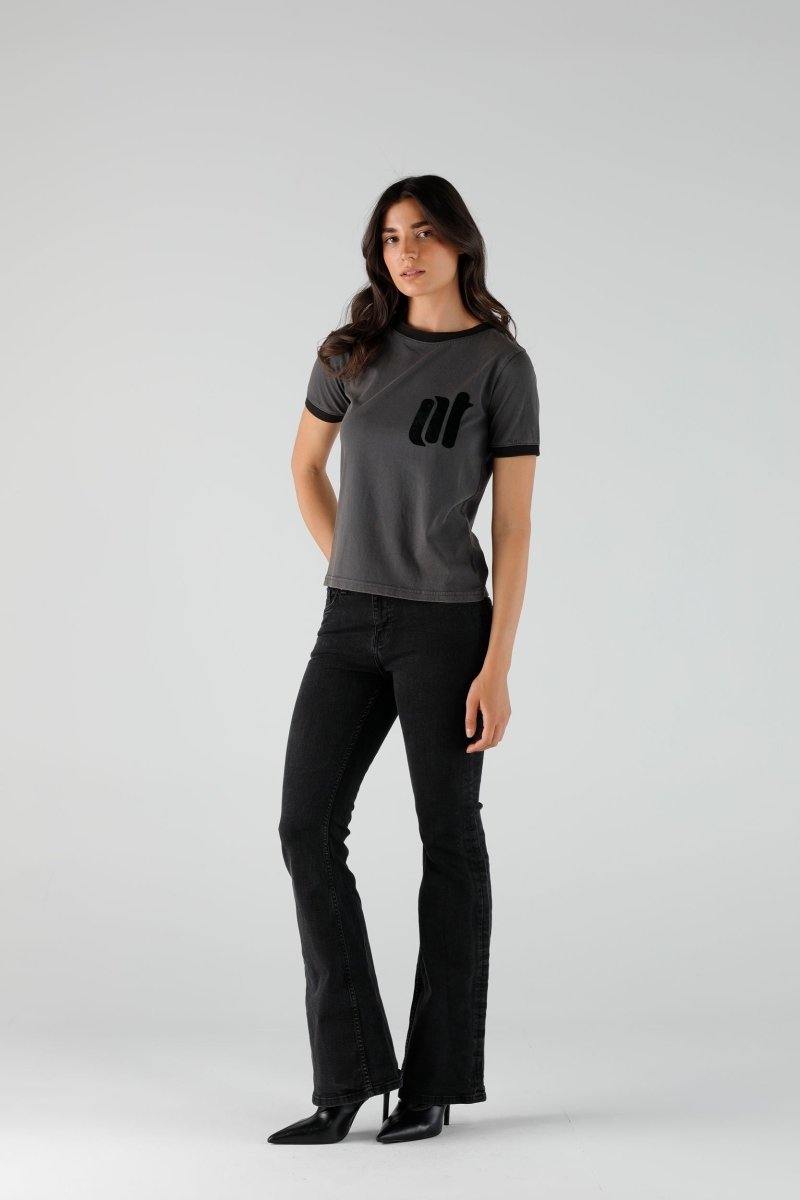 T-SHIRT CONRAD SLATE XS SLATE - ONE TEE