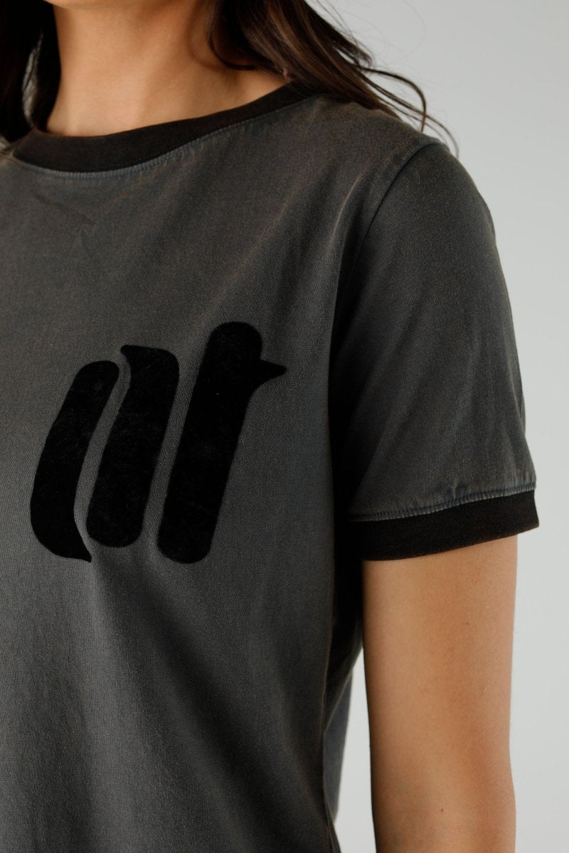 T-SHIRT CONRAD SLATE XS SLATE - ONE TEE