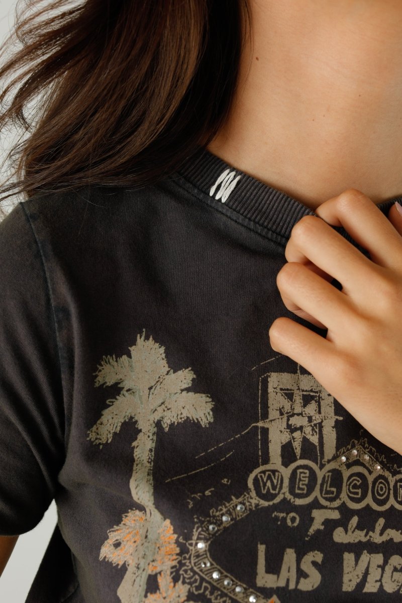 T-SHIRT DITA SLATE XS SLATE - ONE TEE