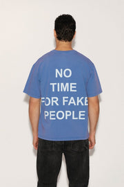 T - SHIRT EDEN BLUE S - ONE TEE