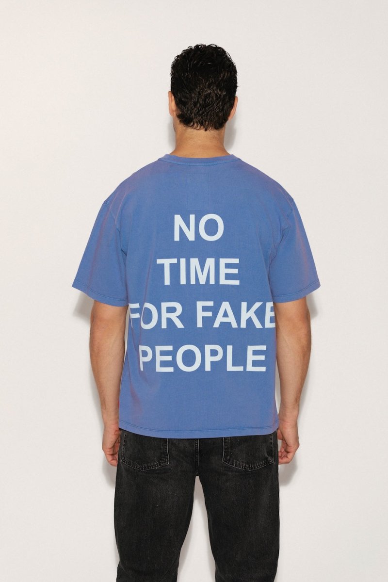 T - SHIRT EDEN BLUE S - ONE TEE