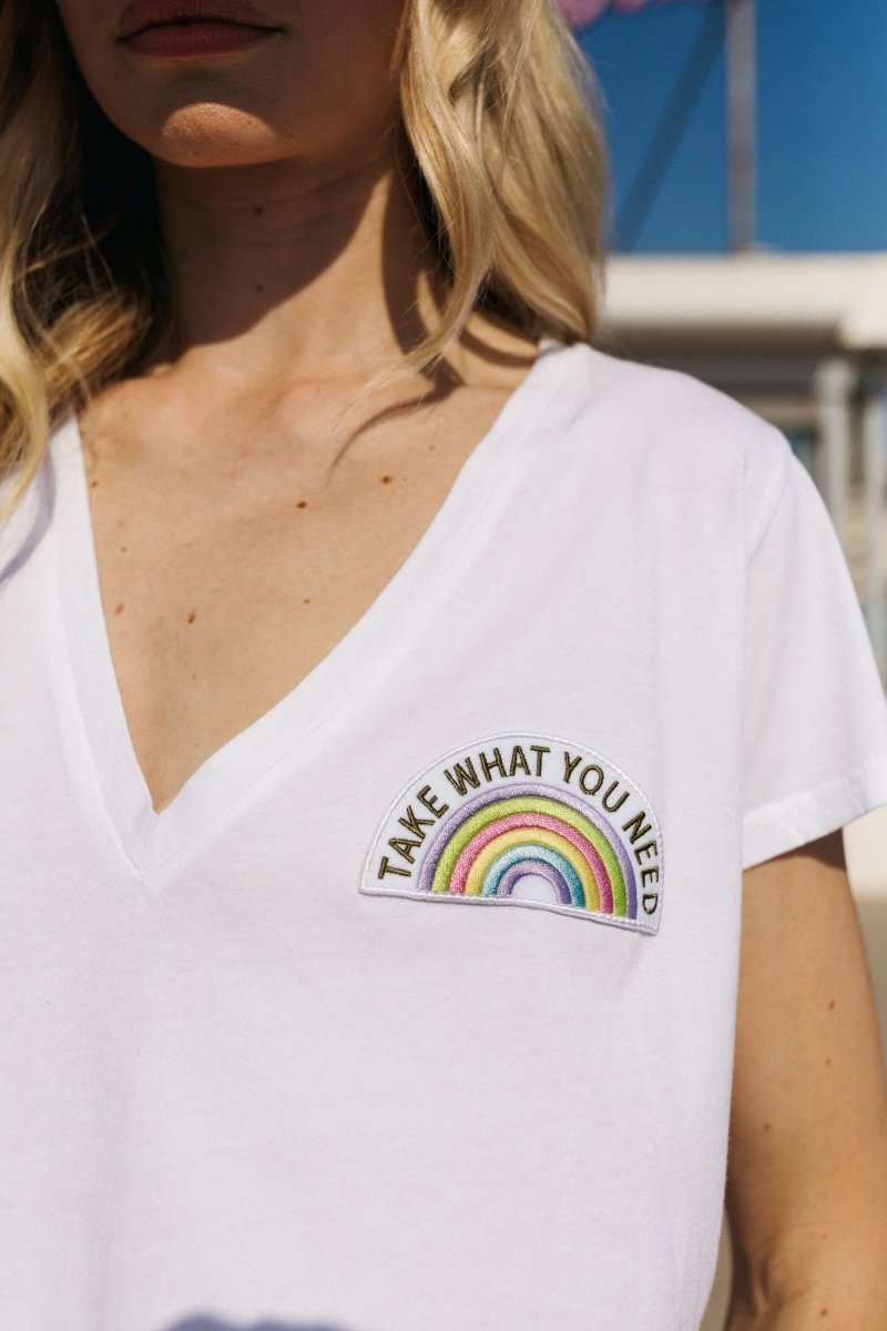 T - SHIRT ELLEN BLANC XS - ONE TEE