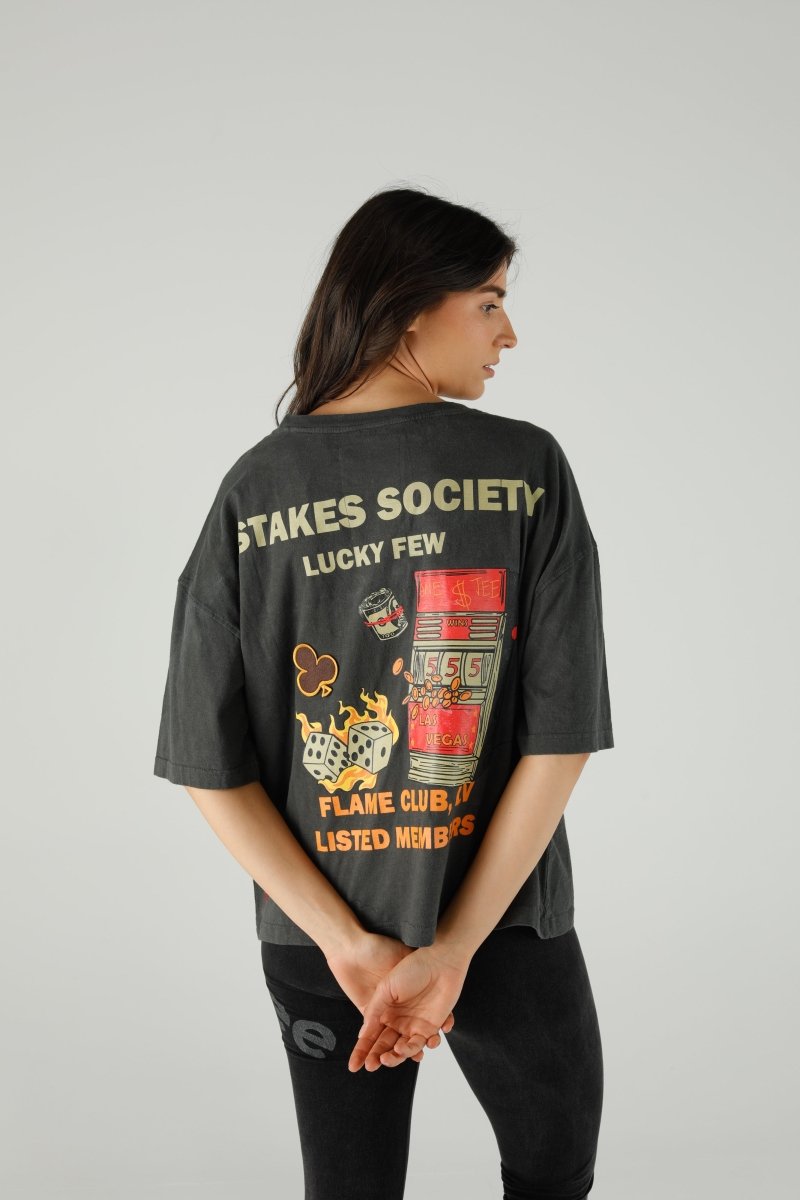 T-SHIRT ELVIS SLATE XS SLATE - ONE TEE