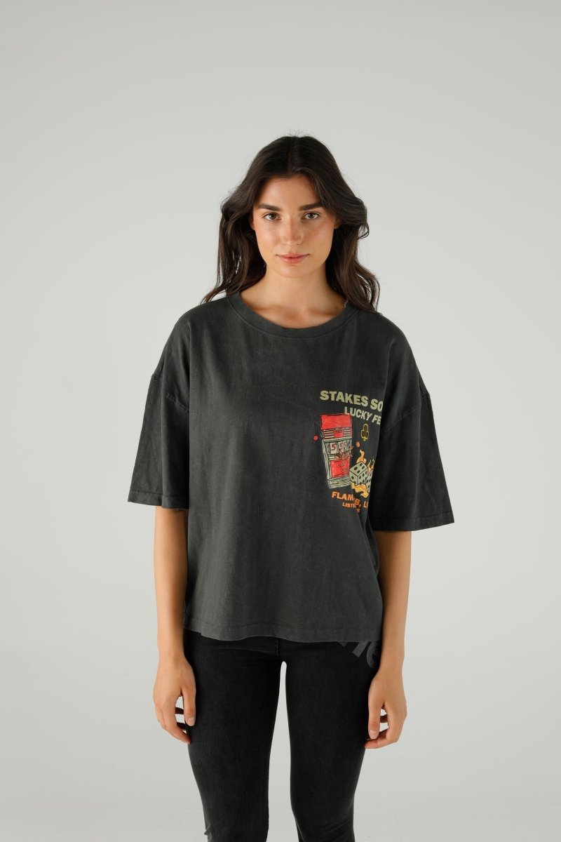 T-SHIRT ELVIS SLATE XS SLATE - ONE TEE