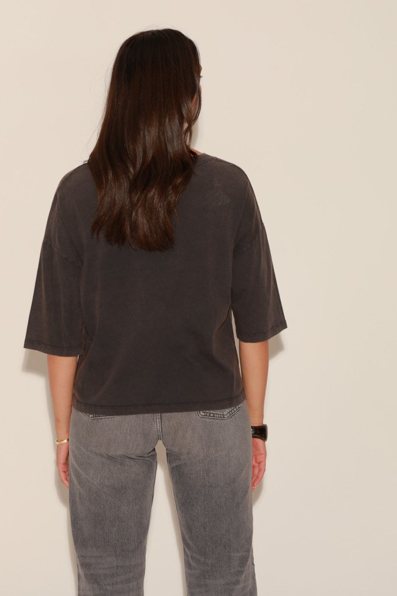 T - SHIRT EZIA CARBONE XS - ONE TEE