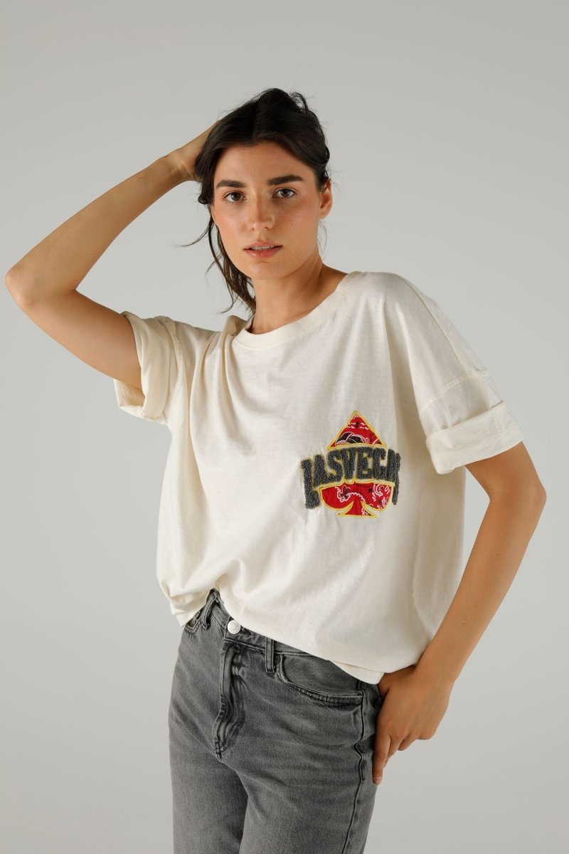 T-SHIRT GINGER IVORY XS IVORY - ONE TEE
