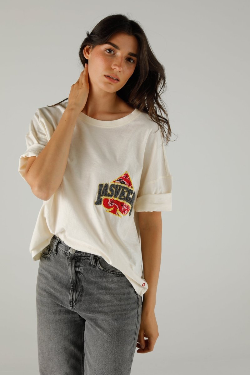 T-SHIRT GINGER IVORY XS IVORY - ONE TEE