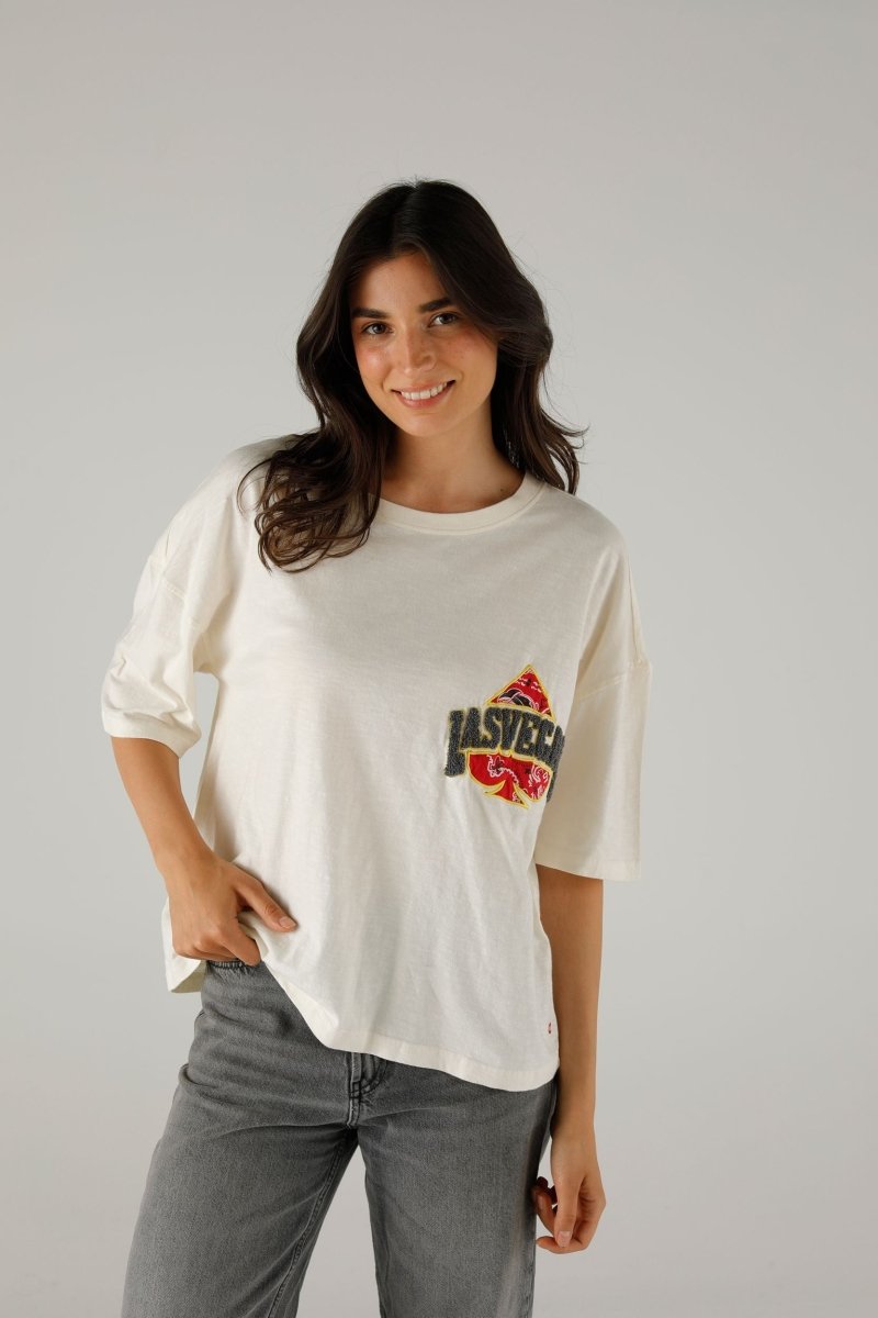 T-SHIRT GINGER IVORY XS IVORY - ONE TEE