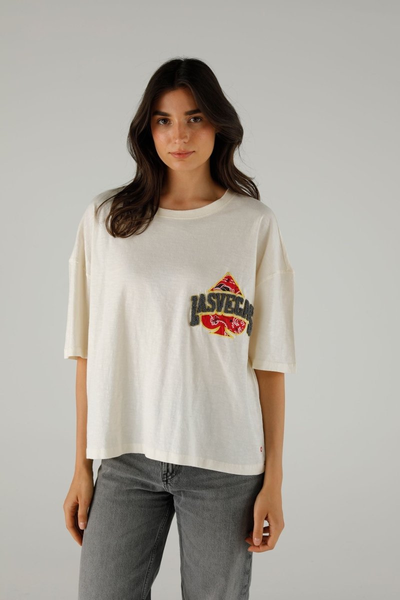 T-SHIRT GINGER IVORY XS IVORY - ONE TEE