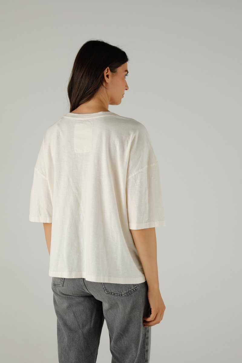 T-SHIRT GINGER IVORY XS IVORY - ONE TEE