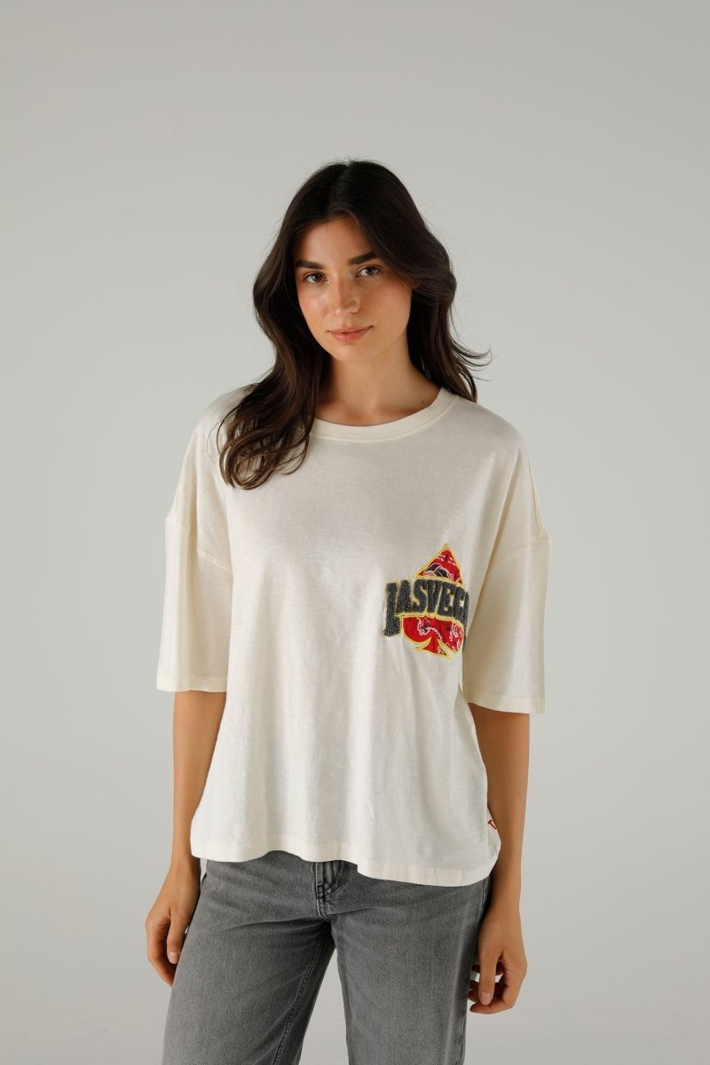 T-SHIRT GINGER IVORY XS IVORY - ONE TEE